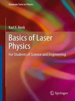 cover image of Basics of Laser Physics